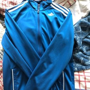 Blue Adidas Track Jacket